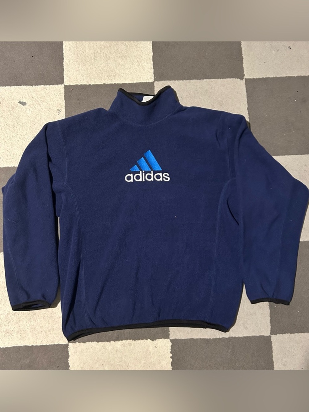 Vintage Adidas Mockneck Fleece